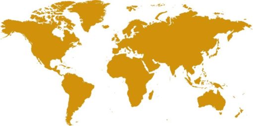 Vinilo Decorativo Mapa mundo