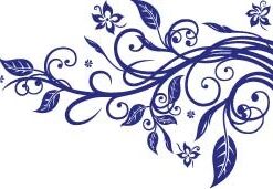 Vinilo Decorativo Conjunto Floral