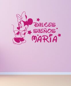 Vinilo Infantil Personalizado Buenas Noches